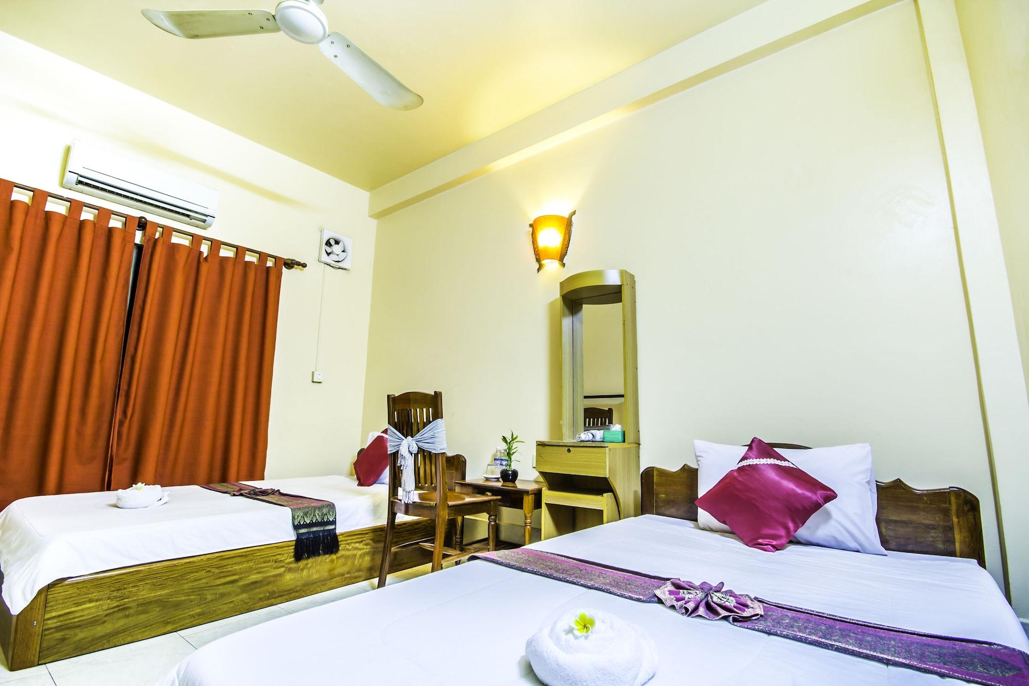 Chambre Lits Jumeaux avec Ventilateur